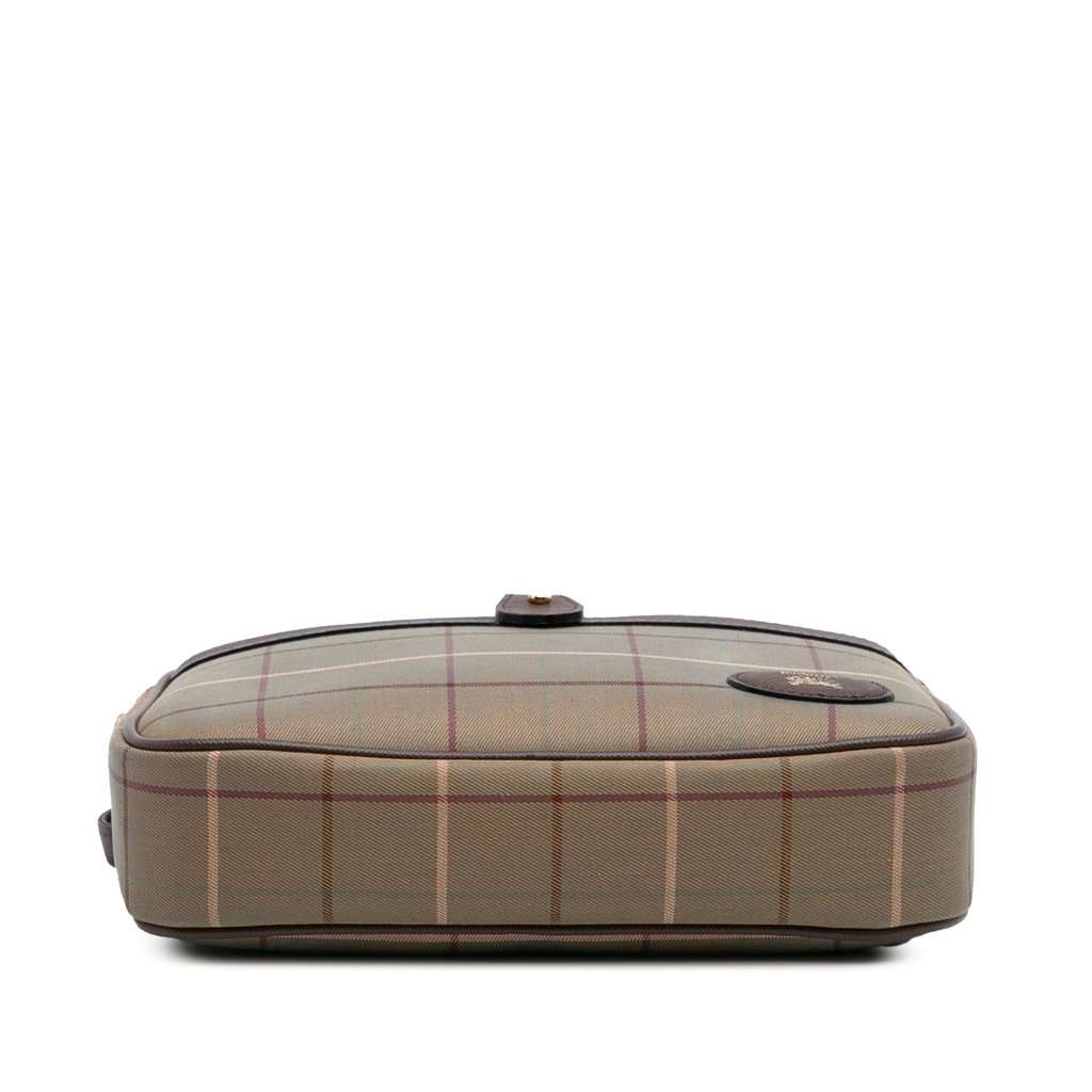Burberry Vintage Check Canvas Crossbody Beige Very good condition - Inside View