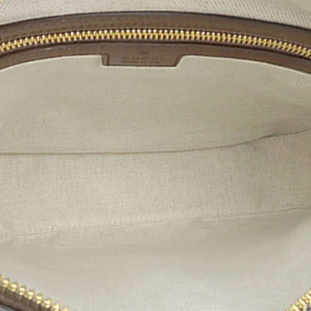 Gucci GG Supreme Retro Interlocking G Messenger Bag Beige Very good condition - Model View