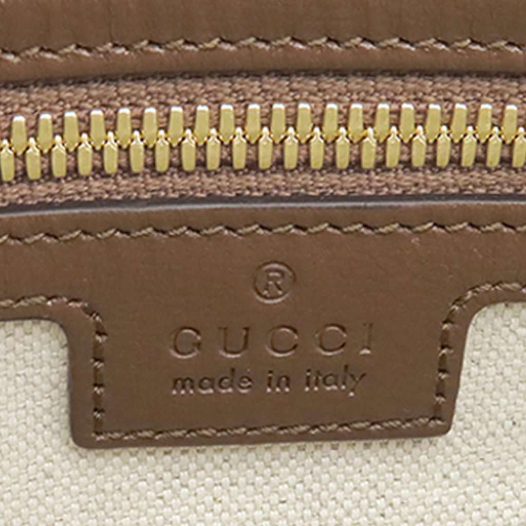 Gucci GG Supreme Retro Interlocking G Messenger Bag Beige Very good condition - Box View