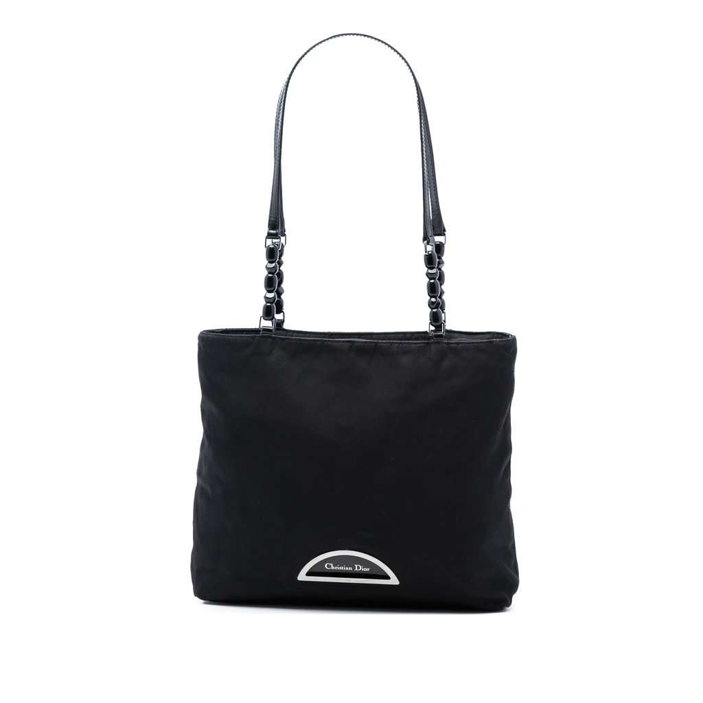 Dior Nylon Malice Tote Black Very good - Front View