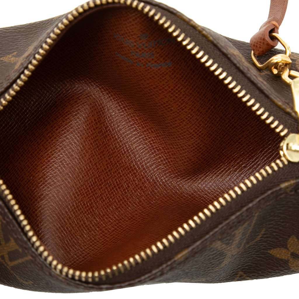 Louis Vuitton Monogram Papillon Pochette Brown Very good condition - Model View