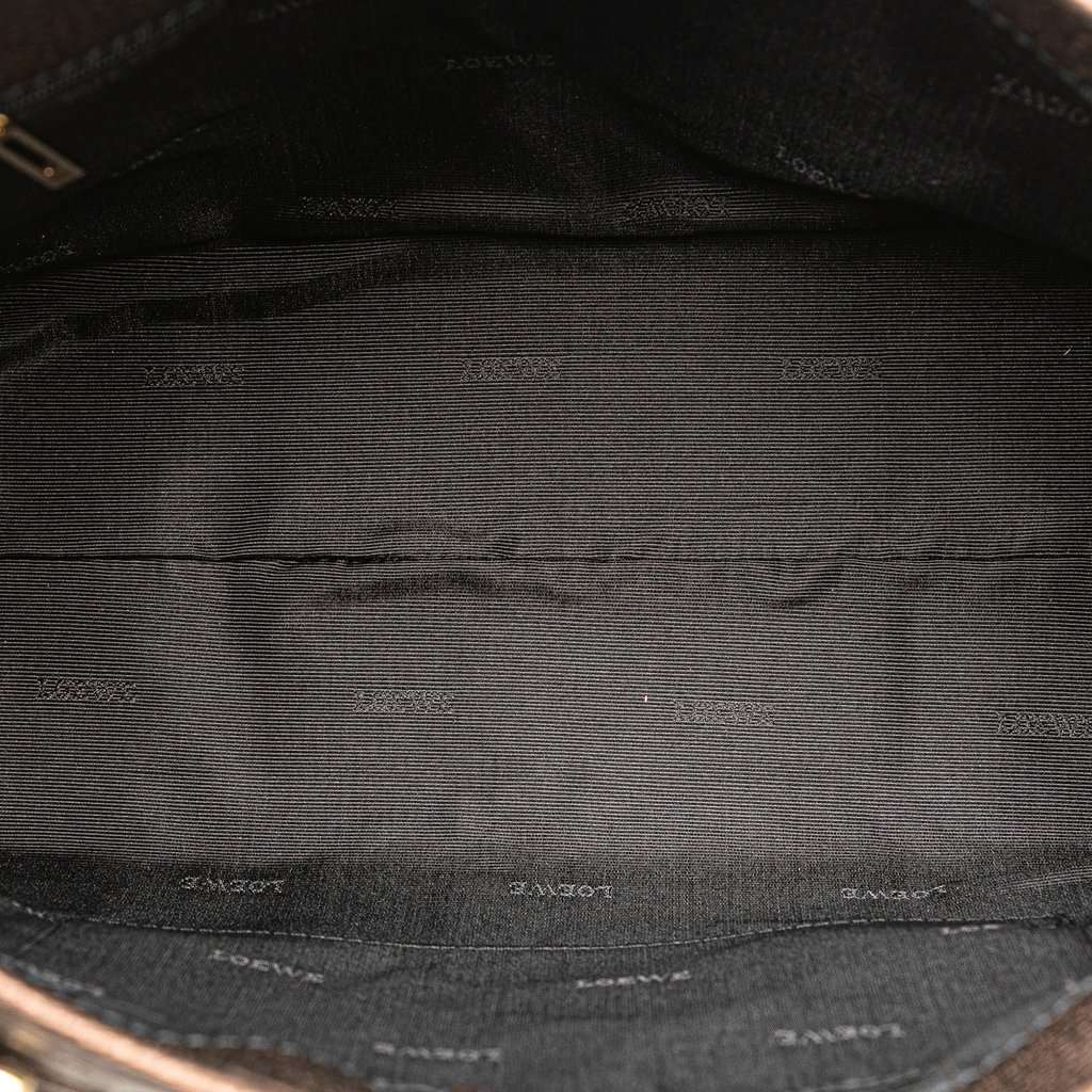 Loewe Fusta Tote Brown Leather Very good - Box View