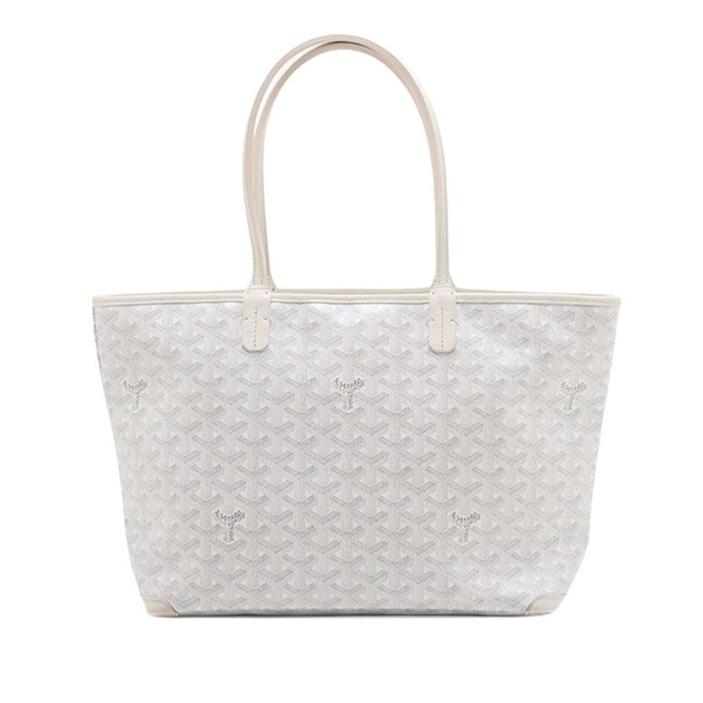 Goyard Goyardine Artois PM White Very good - Front View