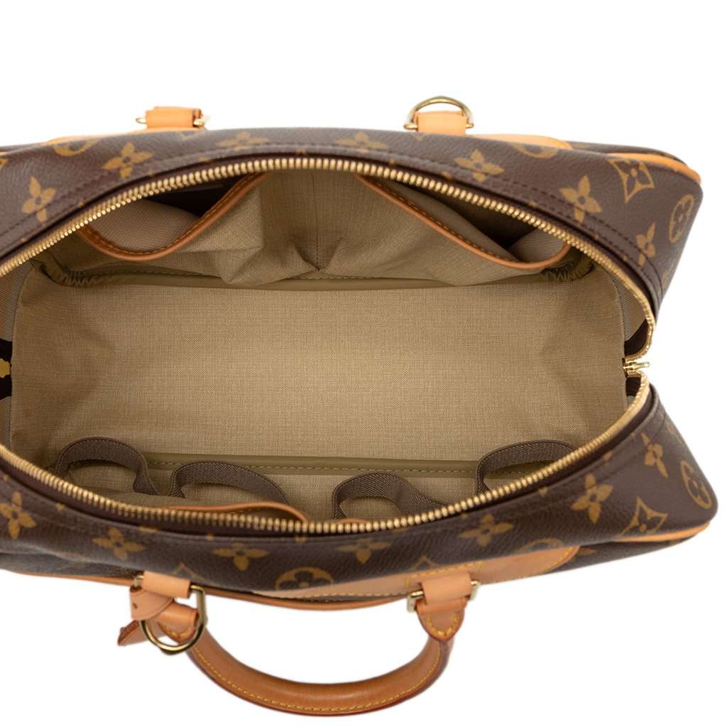 Louis Vuitton Monogram Deauville Brown Very good condition - Model View