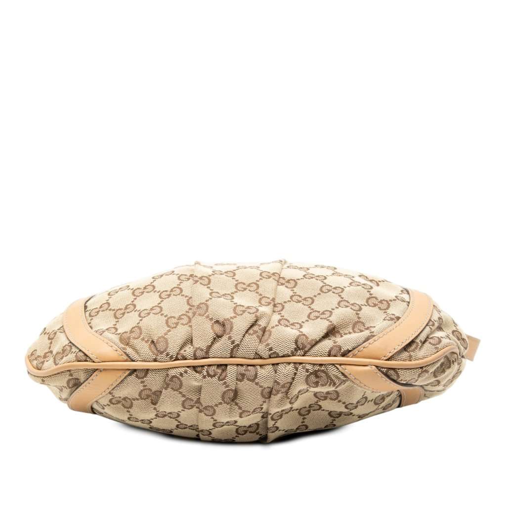 Gucci GG Canvas Abbey D Ring Crossbody Beige Very good condition - Inside View
