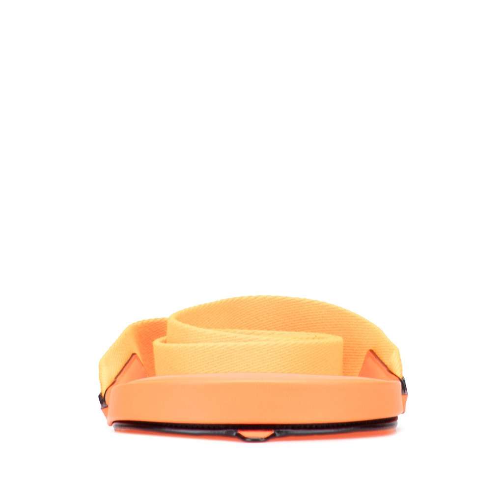 Loewe Small Soft Calfskin Heel Pouch Orange Leather Very good condition - Inside View
