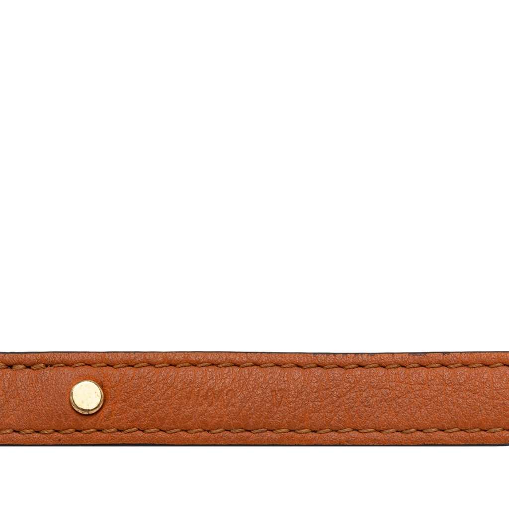 Louis Vuitton Monogram Essential V Bracelet Brown Very good condition - Model View