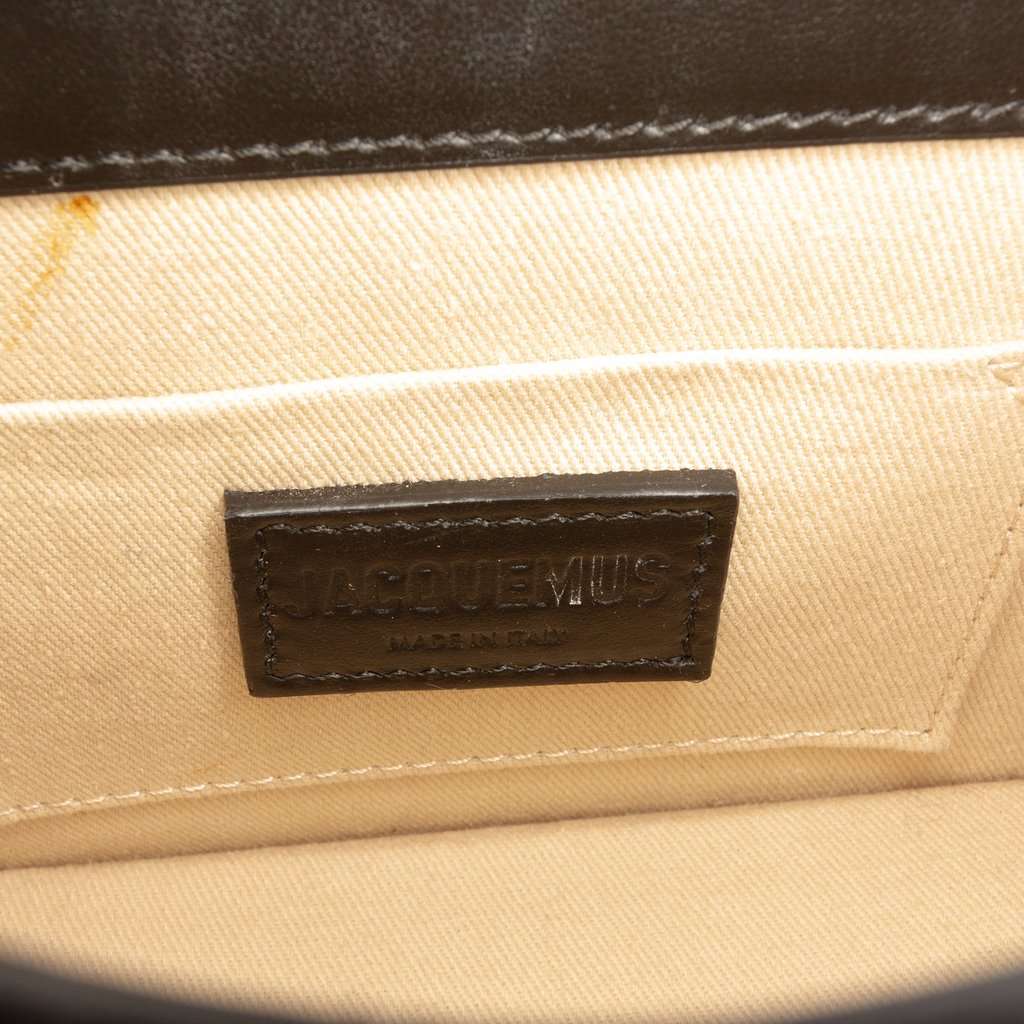 Jacquemus Leather Le Chiquito Moyen Black Leather Very good - Box View