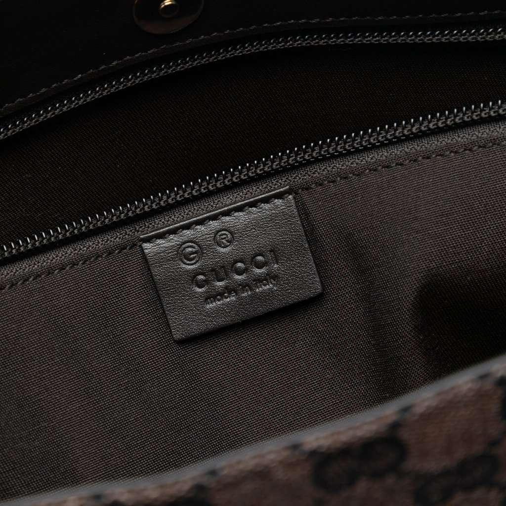 Gucci GG Canvas Tote Brown Very good condition - Box View