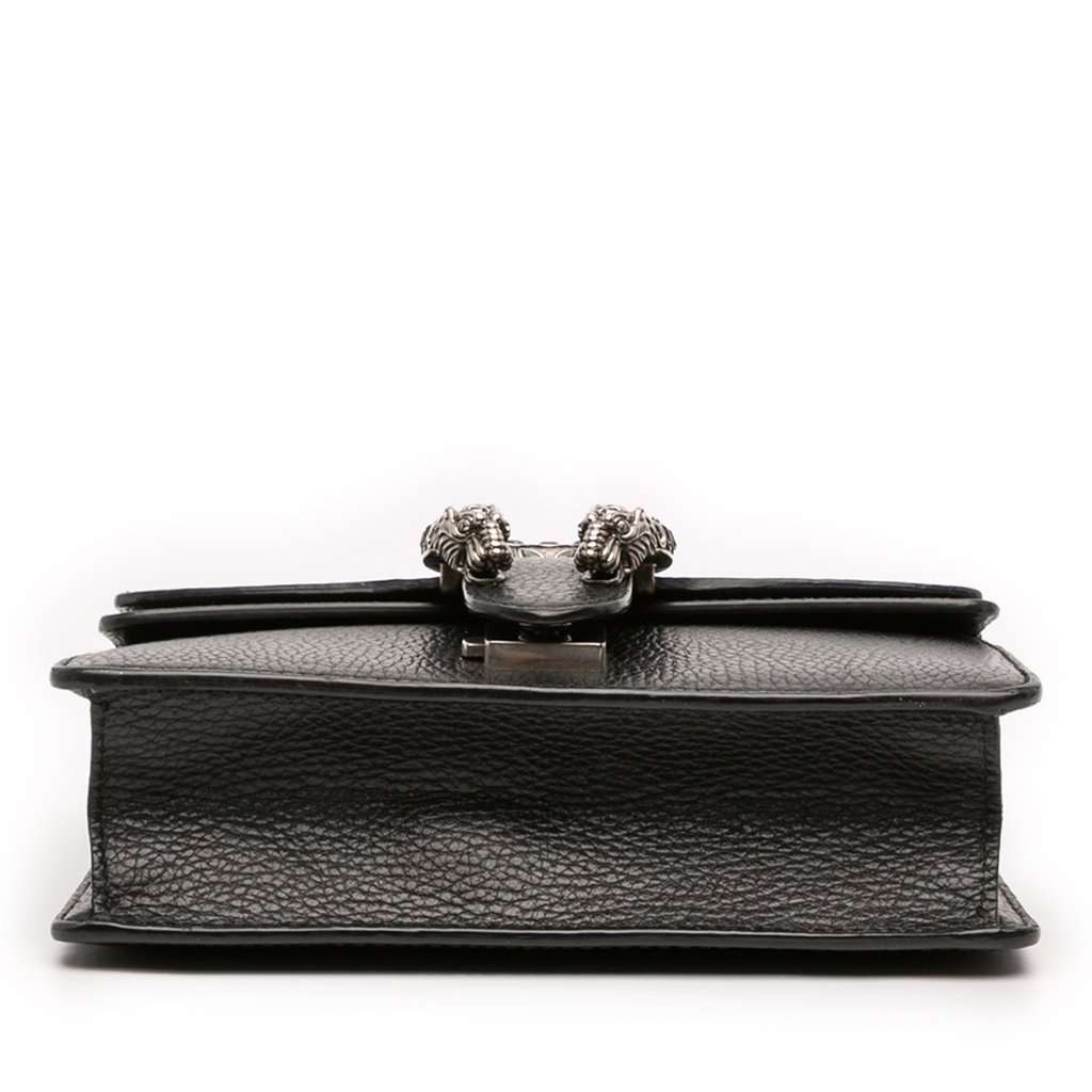 Gucci Small Leather Dionysus  Crossbody Black Leather Very good condition - Inside View