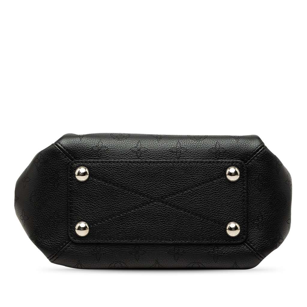 Louis Vuitton Monogram Mahina Babylone Chain BB Black Leather Very good - Inside View