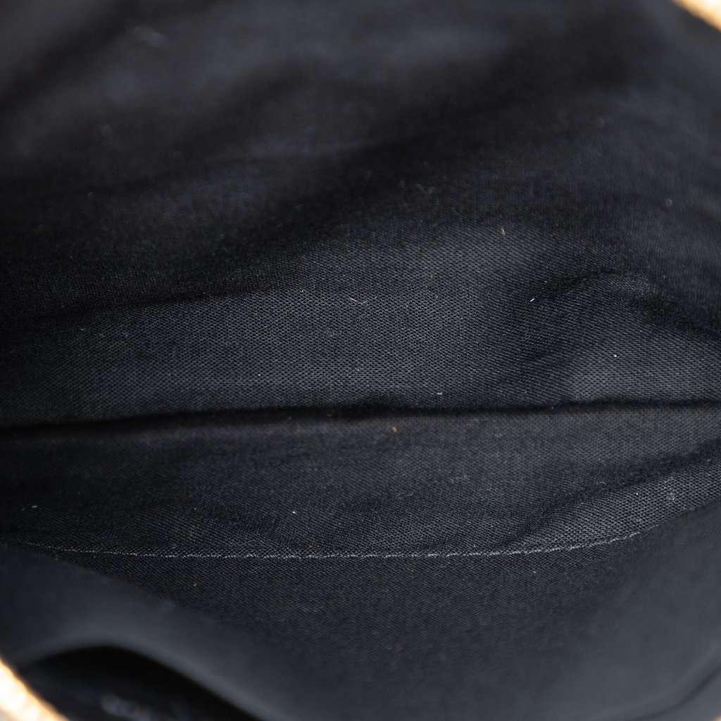 Balenciaga Lambskin Motocross Giant 12 Zip Around Flat Clutch Black Leather Very good condition - Model View