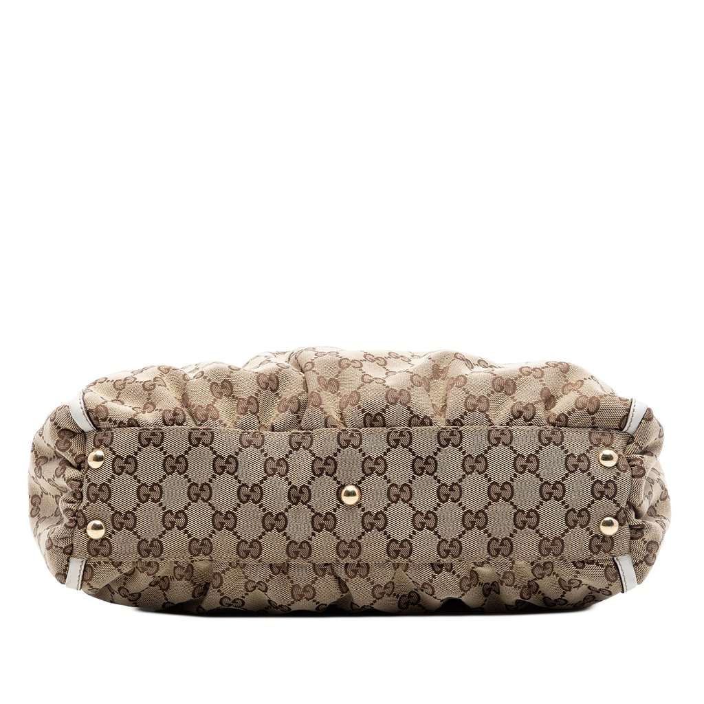 Gucci GG Canvas Abbey D Ring Tote Beige Very good condition - Inside View