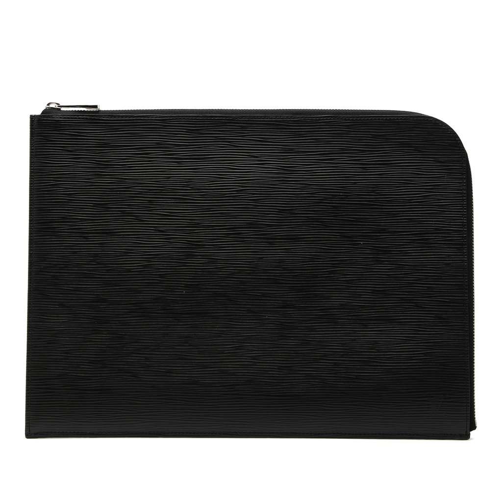 Louis Vuitton Epi Pochette Jour GM Black Leather Very good condition - Front View