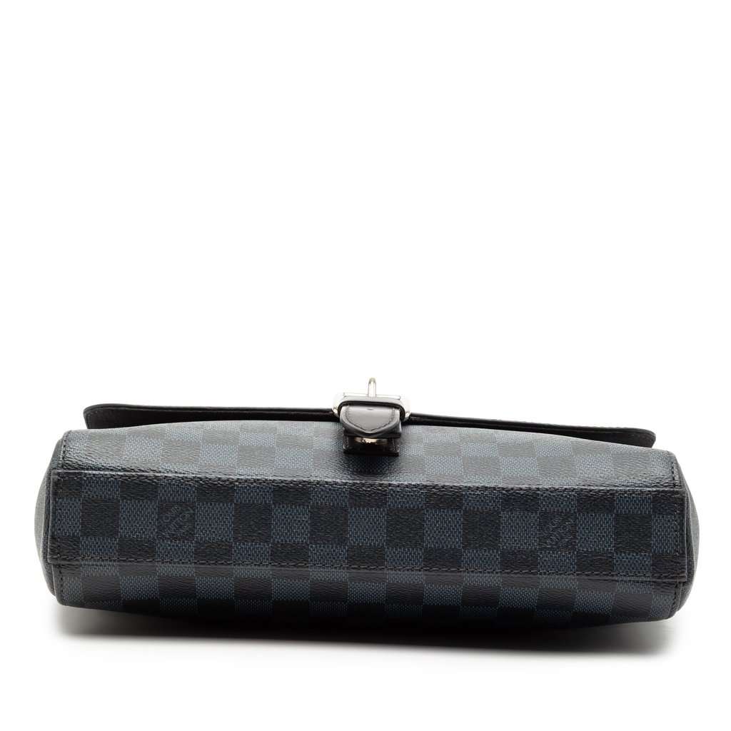 Louis Vuitton Damier Cobalt Newport Messenger PM Black Very good - Inside View