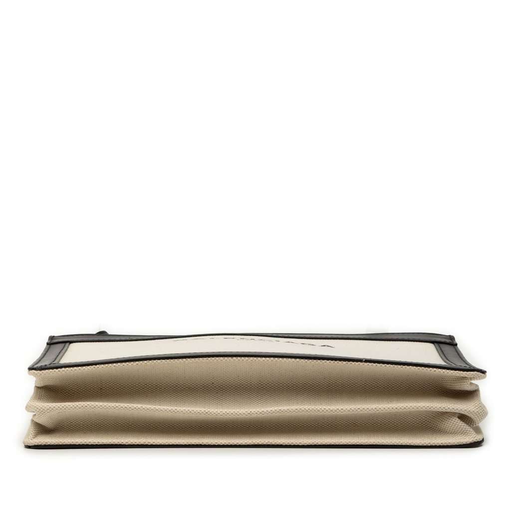 Balenciaga Canvas Navy Pochette Crossbody Brown Very good condition - Inside View