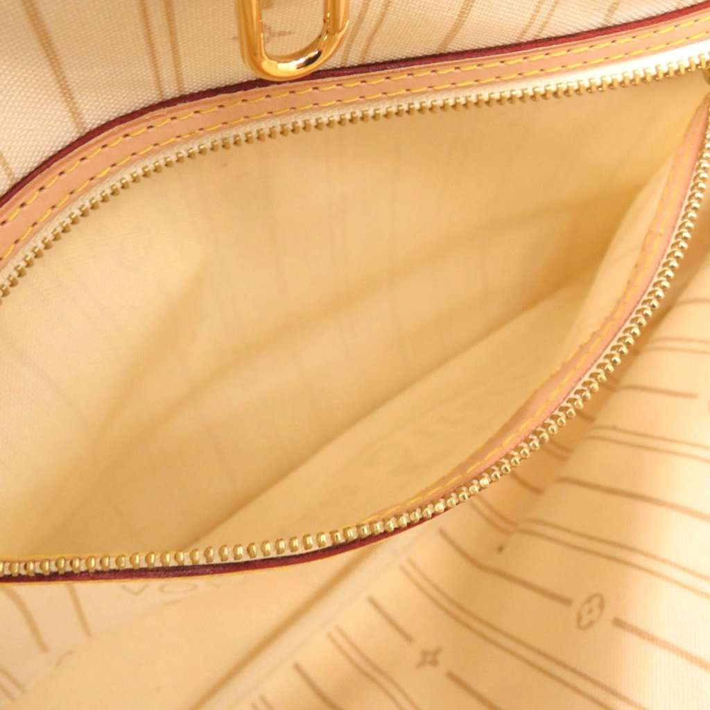Louis Vuitton Damier Azur Neverfull PM White Very good condition - Box View