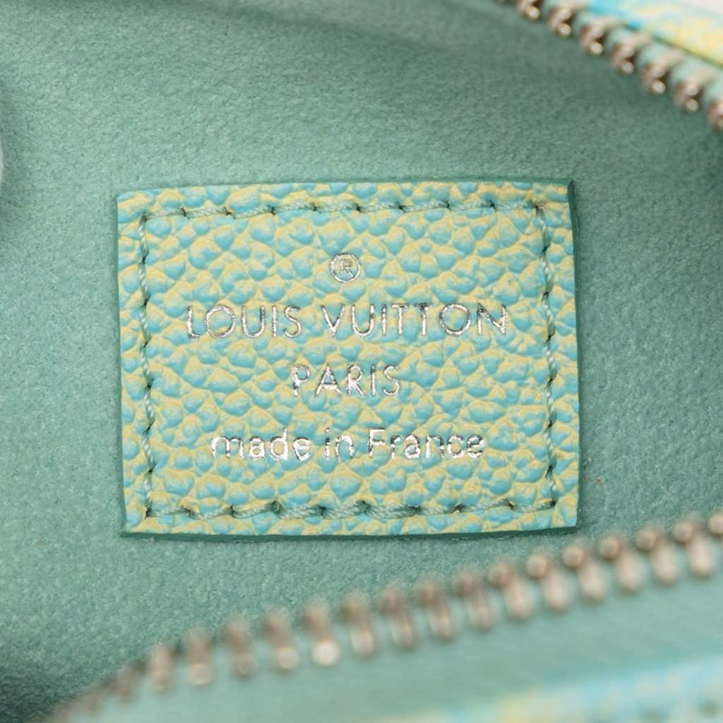 Louis Vuitton Monogram Empreinte Summer Stardust Nano Speedy Green Leather Very good condition - Box View