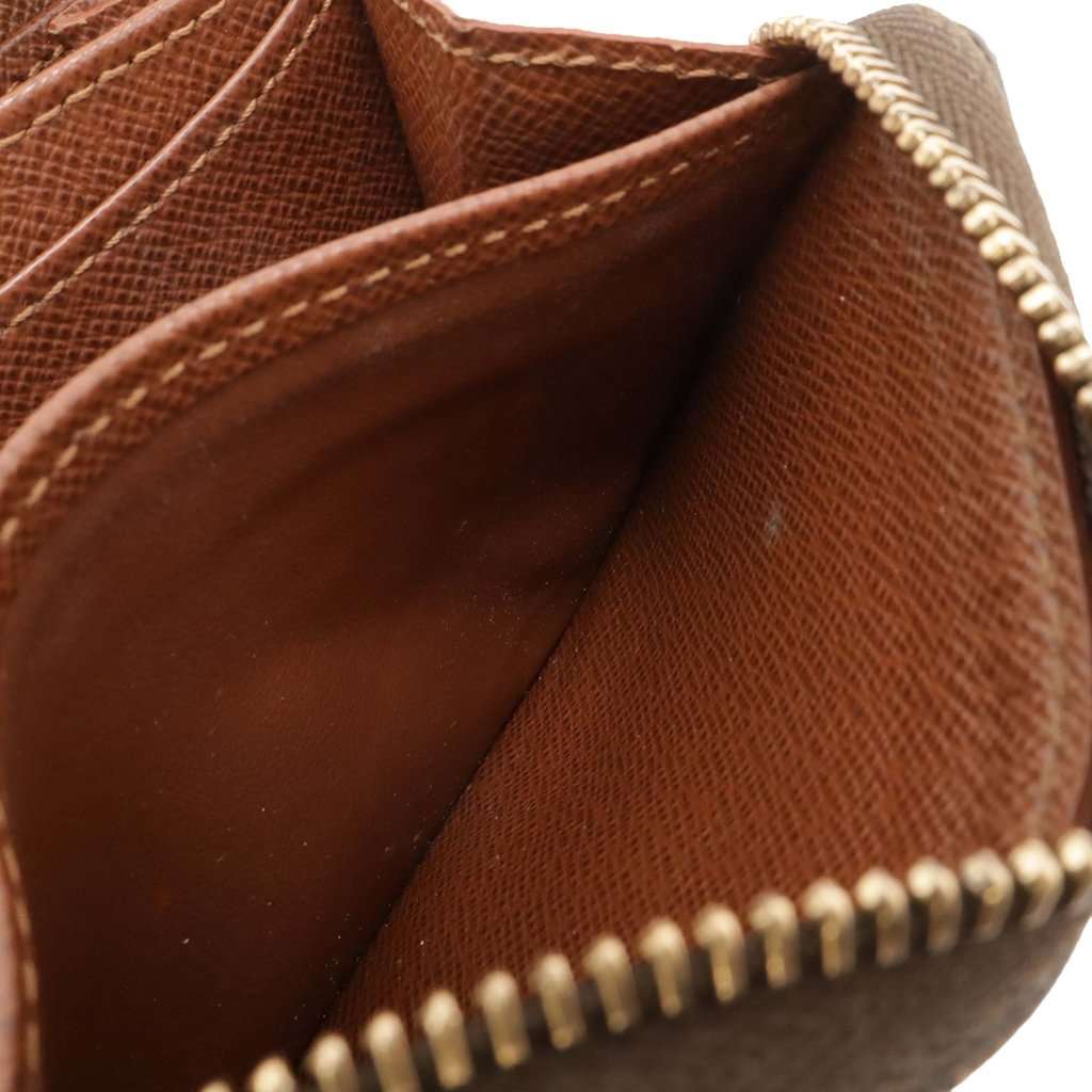 Louis Vuitton Monogram Zippy Coin Purse Brown Very good - Box View