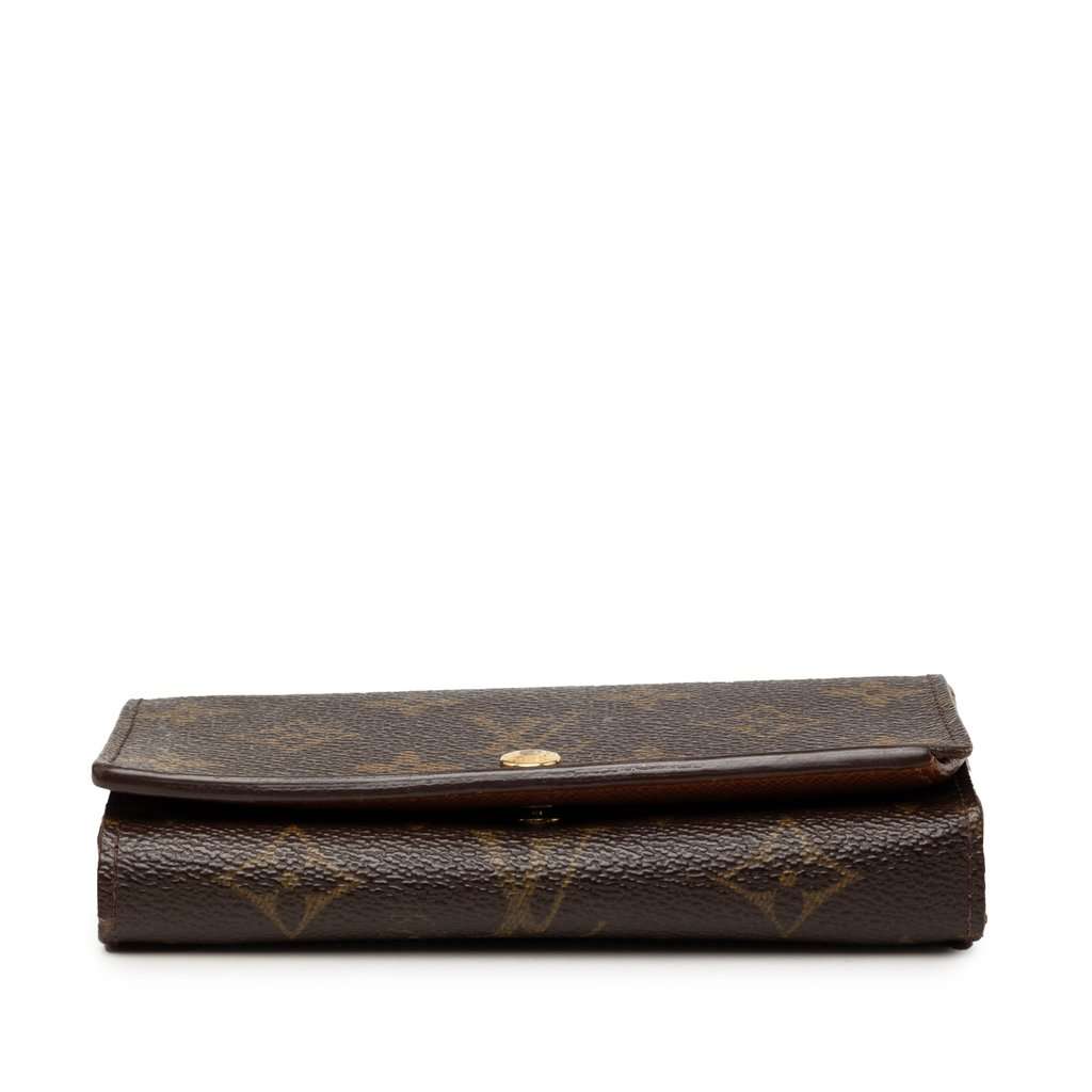 Louis Vuitton Monogram Porte Monnaie Tresor Wallet Brown Very good condition - Inside View