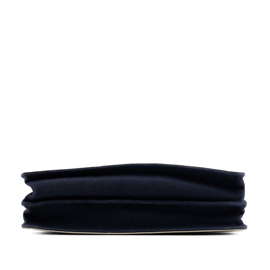 Balenciaga Canvas Navy Pochette M Crossbody Black Very good condition - Inside View