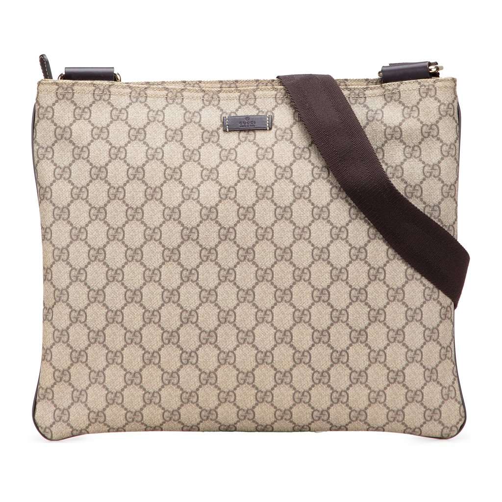 Gucci GG Supreme Crossbody Beige Very good condition - Front View