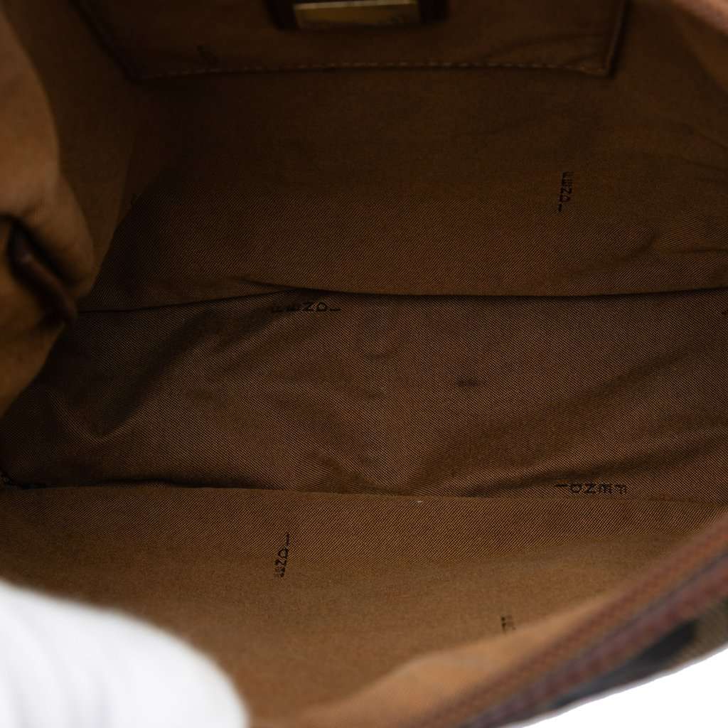 Fendi Zucca Canvas Crossbody Brown Very good condition - Model View