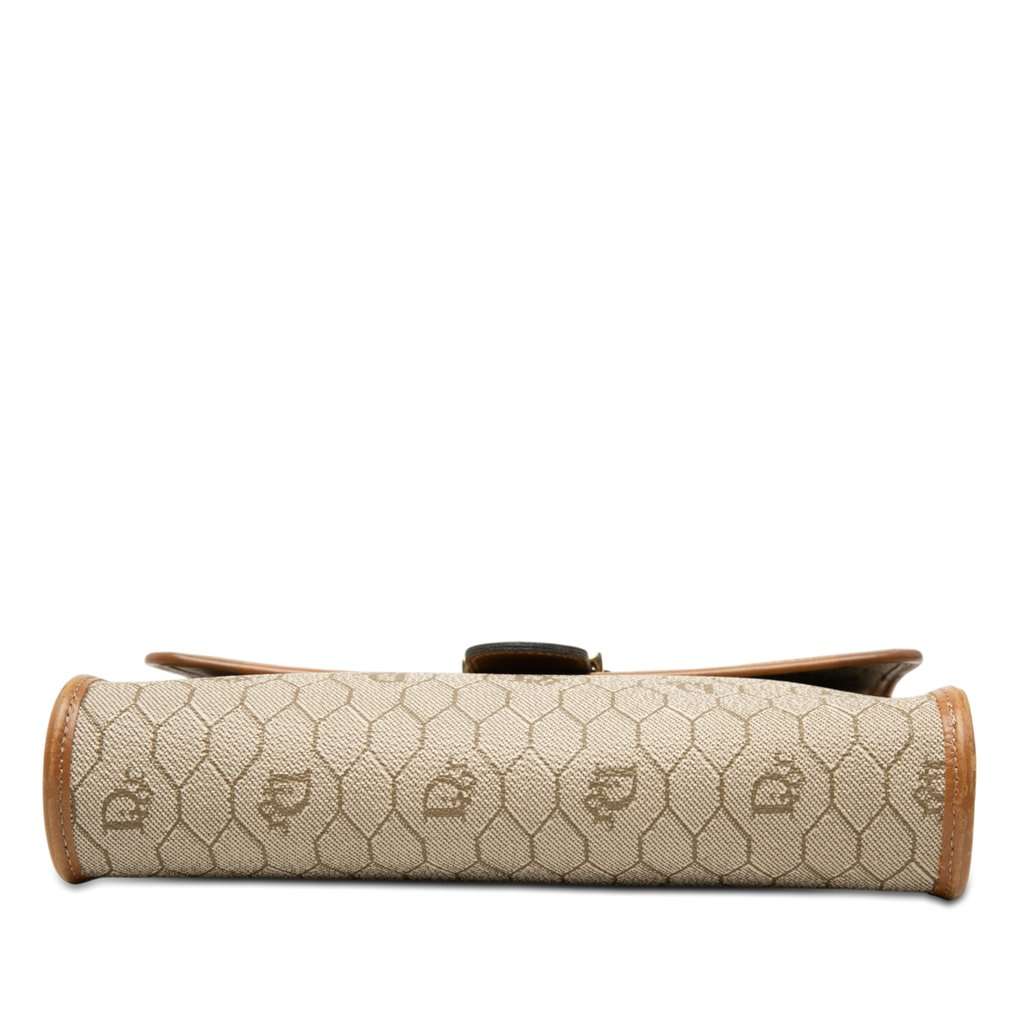 Dior Honeycomb Coated Canvas Crossbody Beige Very good condition - Inside View