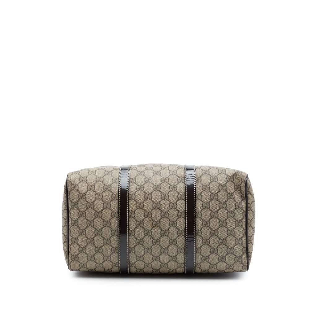 Gucci Medium GG Supreme Joy Boston Bag Beige Very good - Inside View
