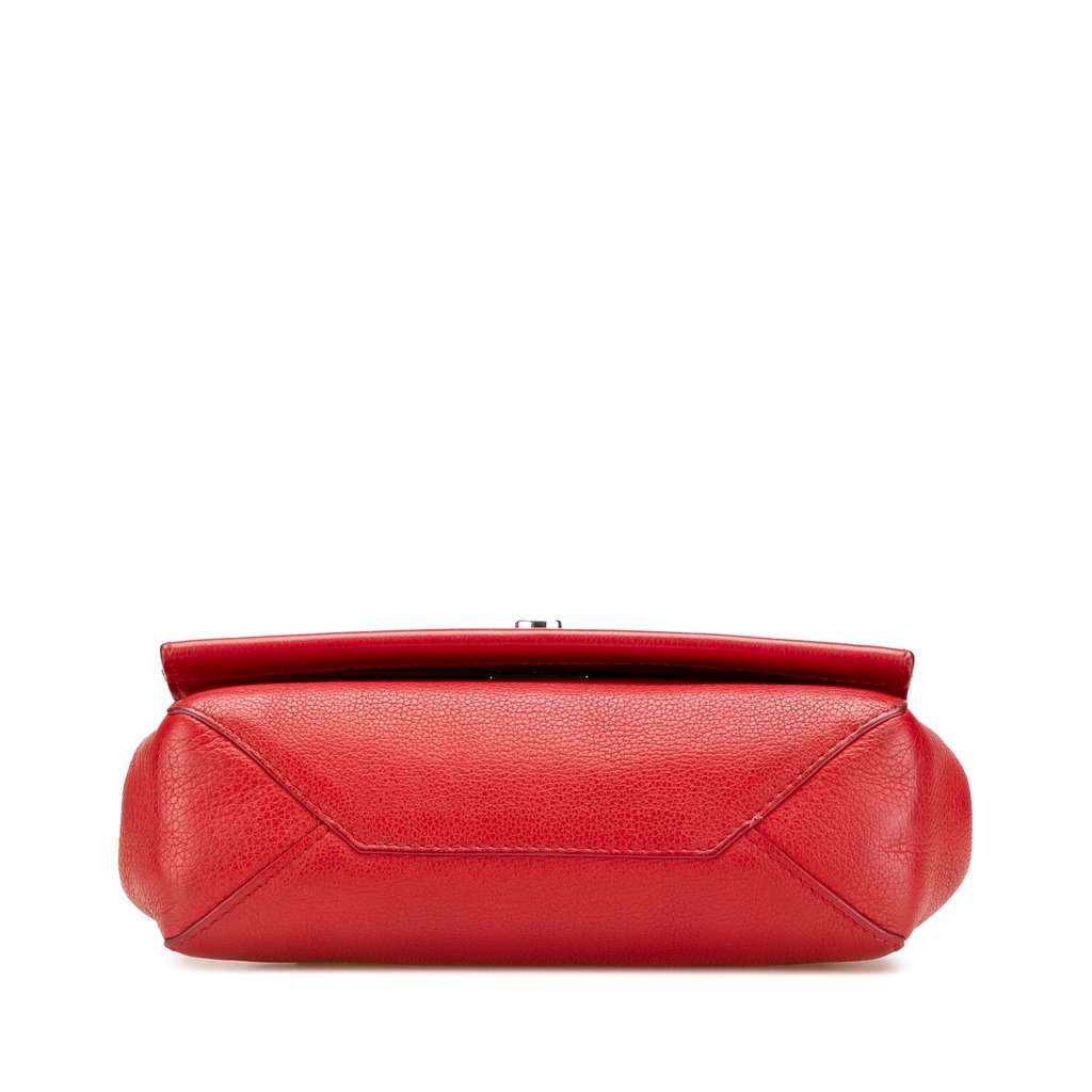 Louis Vuitton Leather Lockme II BB Red Leather Very good - Inside View