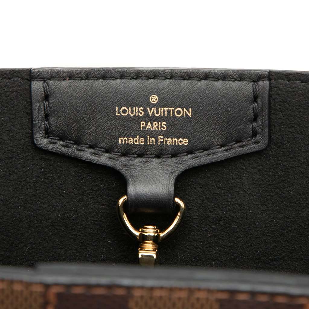 Louis Vuitton Damier Ebene Belmont PM Brown Very good - Box View