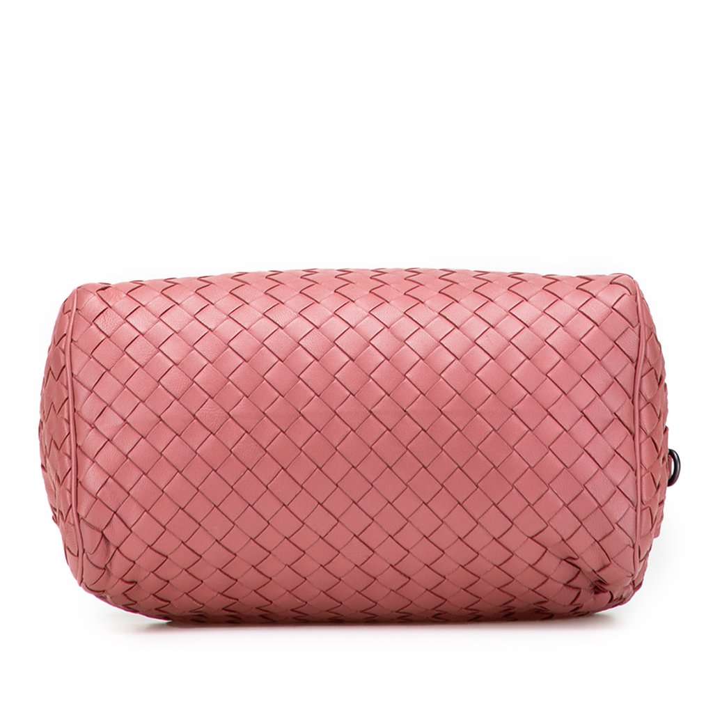 Bottega Veneta Nappa Intrecciato Bosto Pink Leather Very good - Inside View