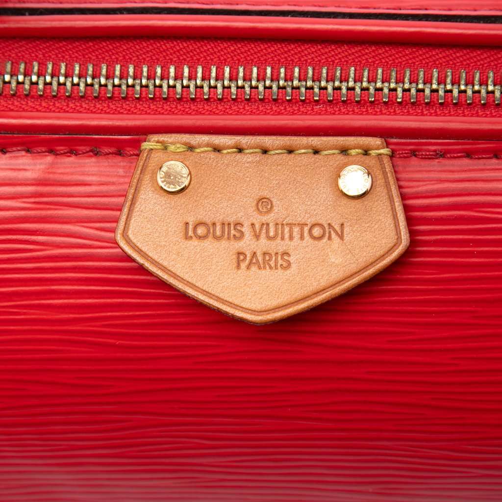 Louis Vuitton Epi Doc BB Red Leather Very good - Box View