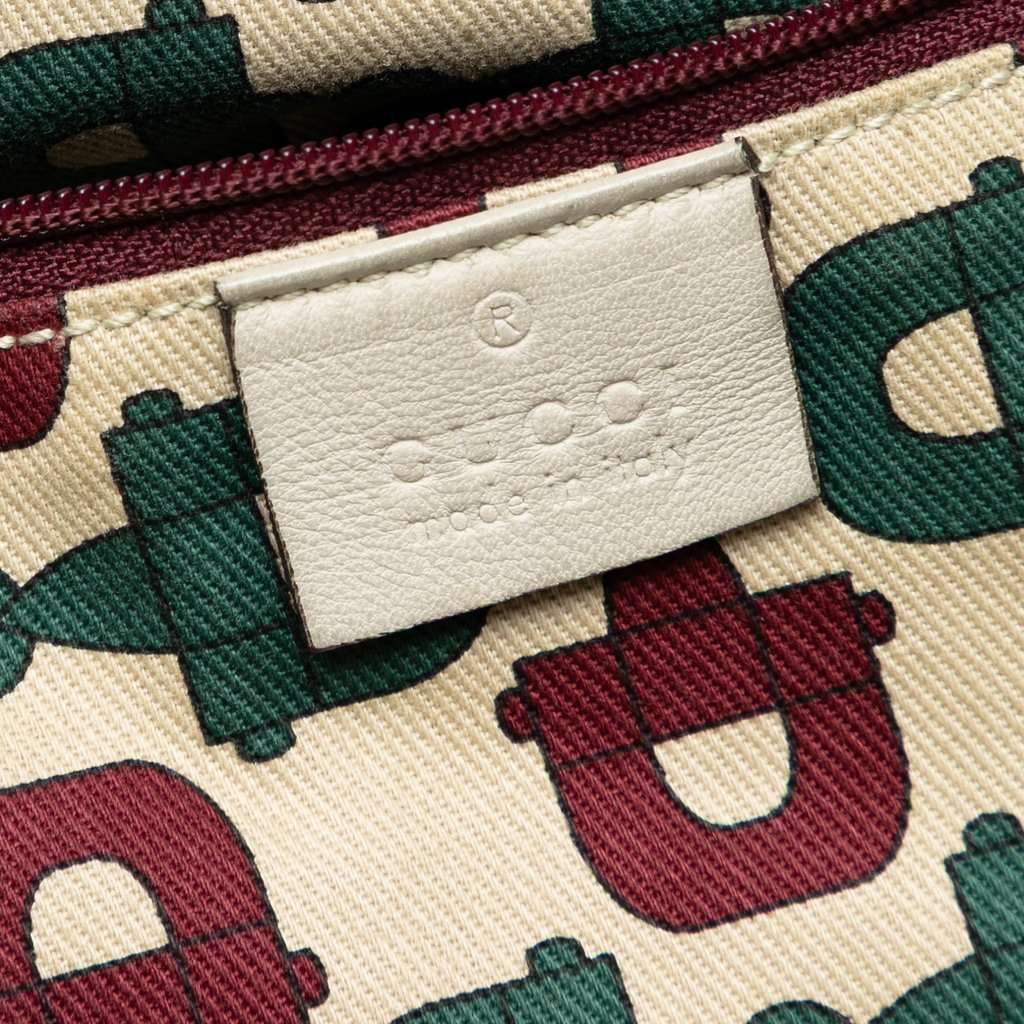 Gucci Large Guccissima Tribeca Tote Beige Leather Very good condition - Box View