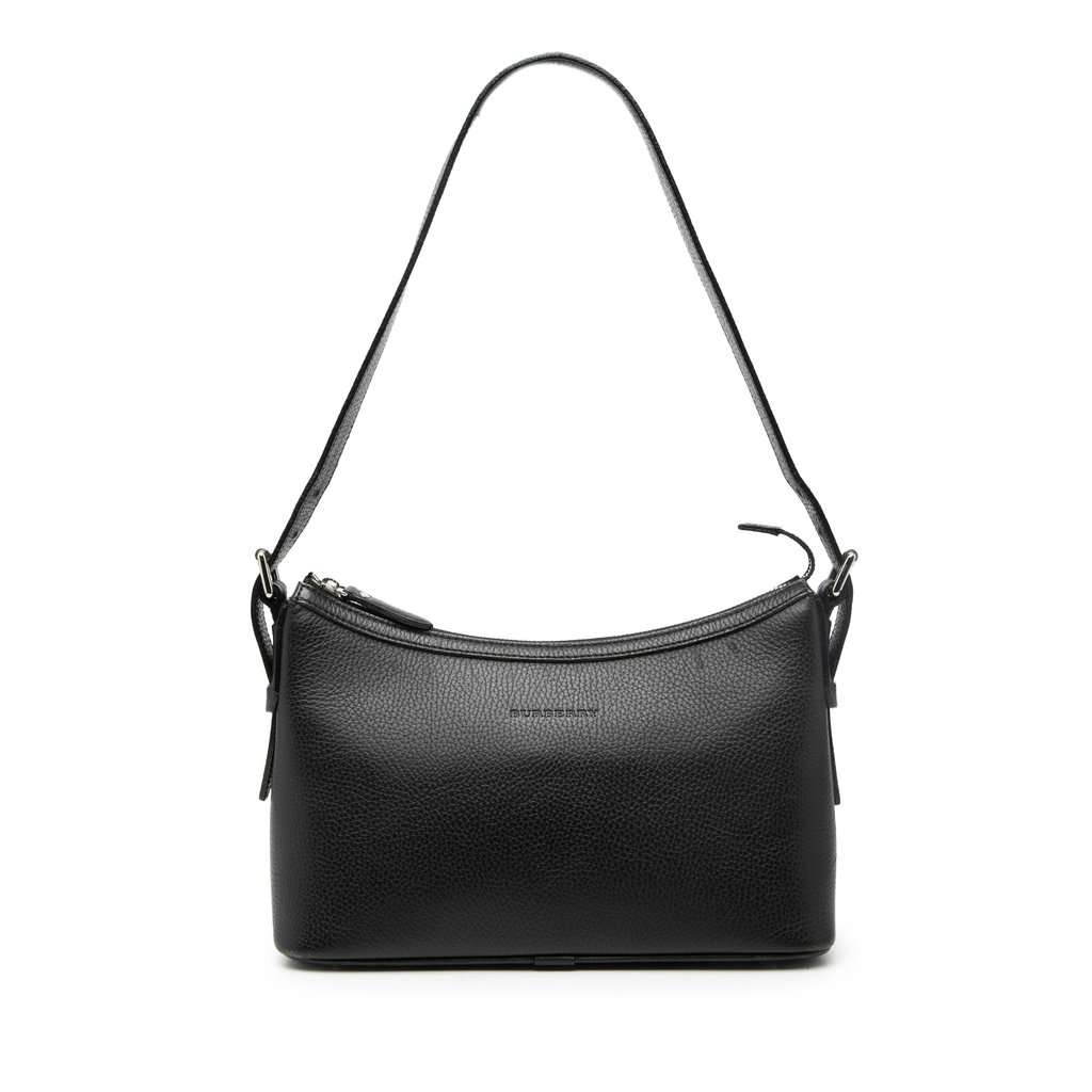 Burberry Leather Shoulder Bag Black Leather Very good condition - Front View