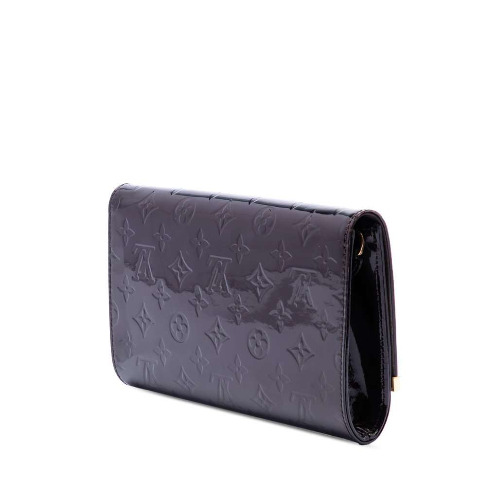 Louis Vuitton Monogram Vernis Ana Purple Leather Very good condition - Back View