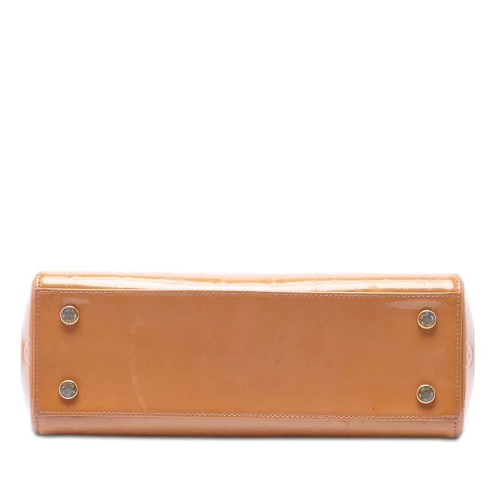 Louis Vuitton Monogram Vernis Brea MM Brown Leather Very good condition - Inside View
