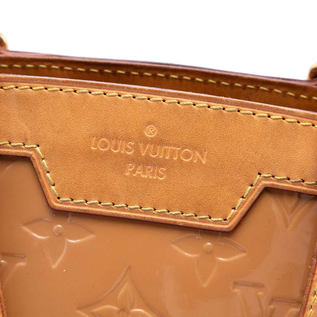 Louis Vuitton Monogram Vernis Brea MM Brown Leather Very good condition - Box View