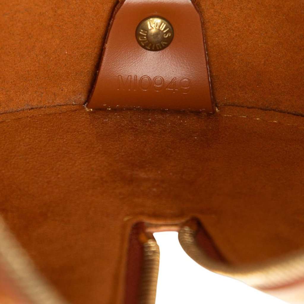 Louis Vuitton Epi Soufflot Brown Leather Very good condition - Model View