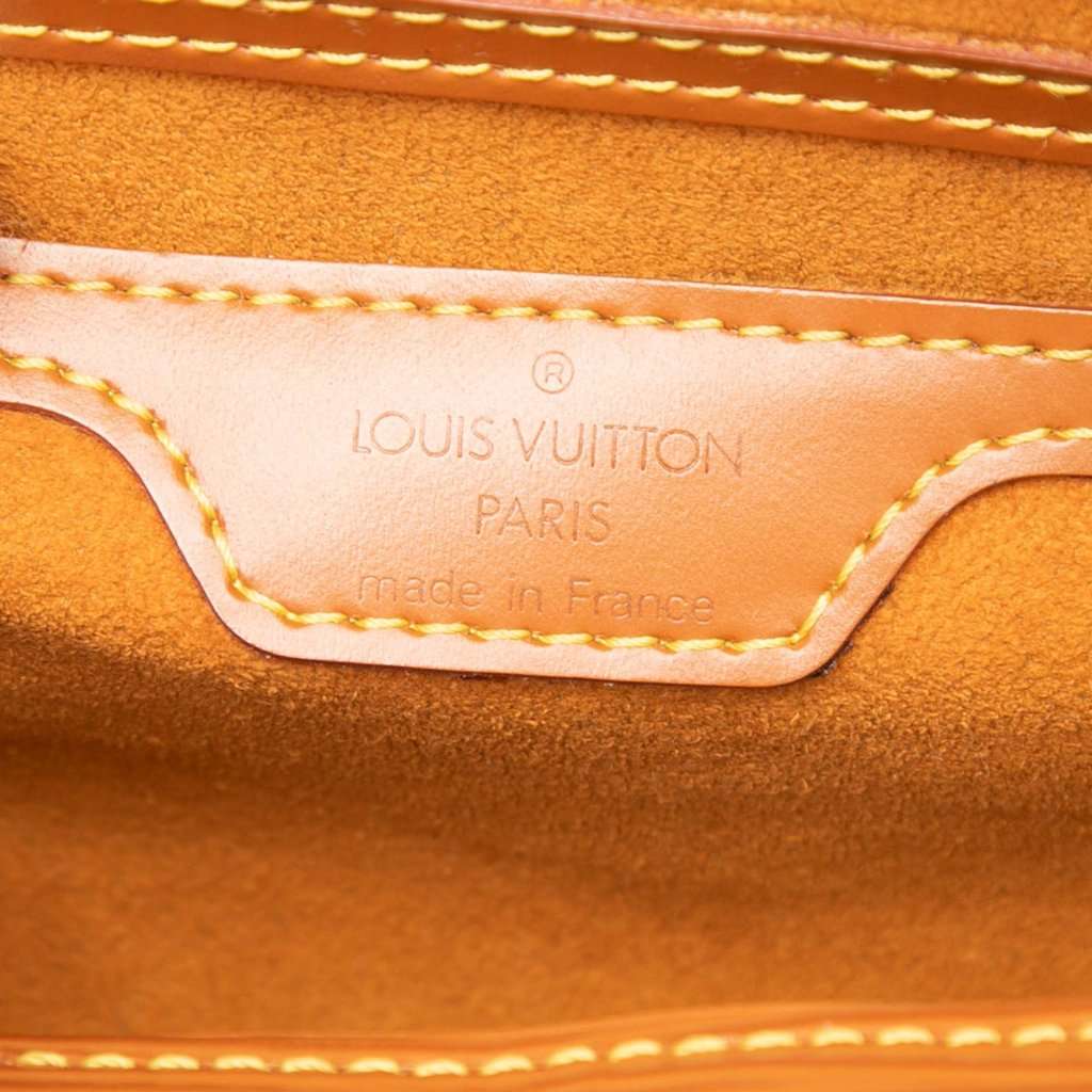 Louis Vuitton Epi Soufflot Brown Leather Very good condition - Box View