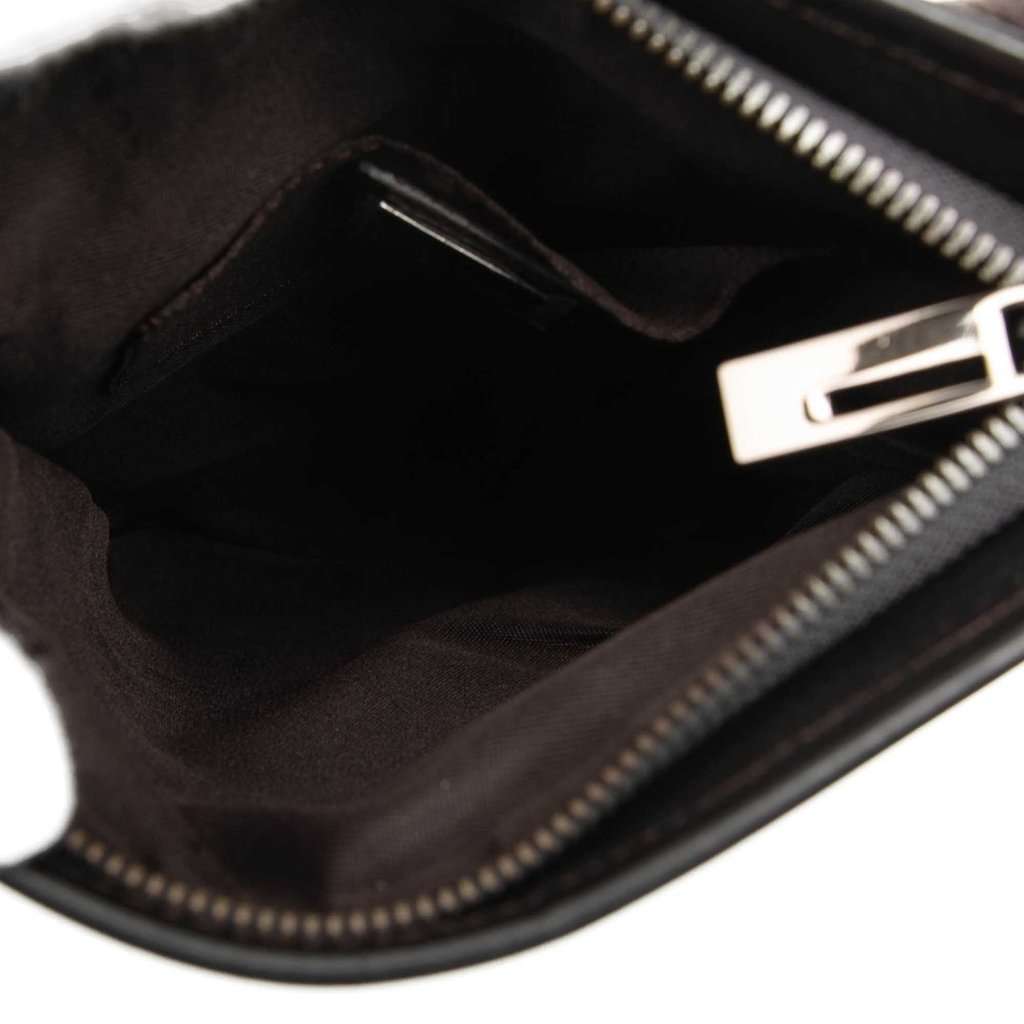 Fendi Zucchino Canvas Crossbody Brown Very good condition - Model View