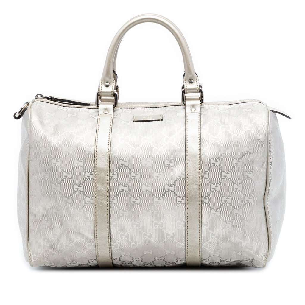 Gucci Medium GG Imprime Joy Boston Bag Gold Very good condition - Front View