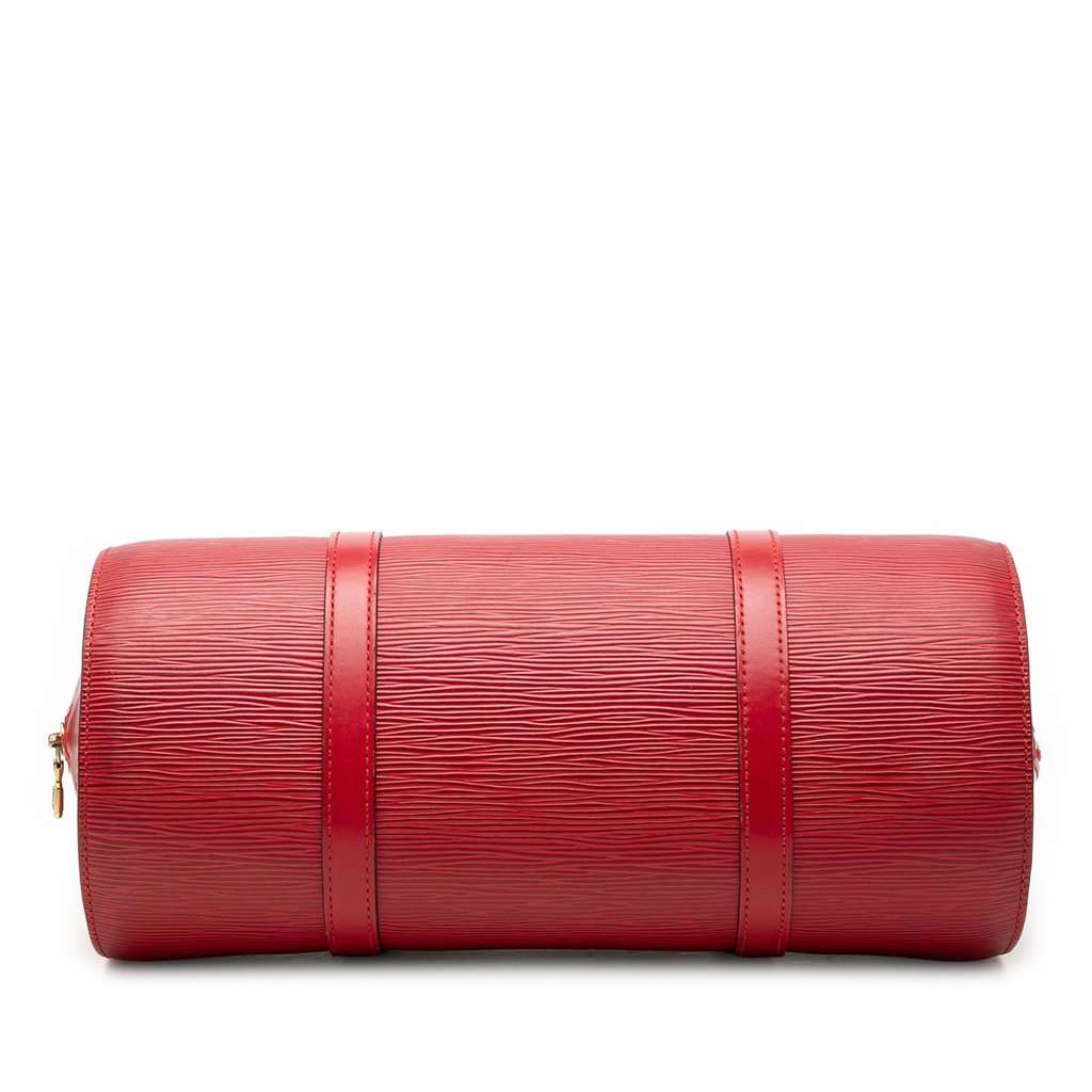 Louis Vuitton Epi Soufflot Red Leather Very good - Inside View