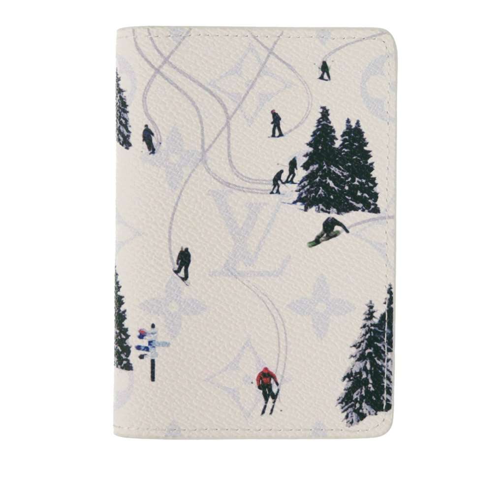 Louis Vuitton Monogram Ski Pocket Organizer White Very good condition - Front View