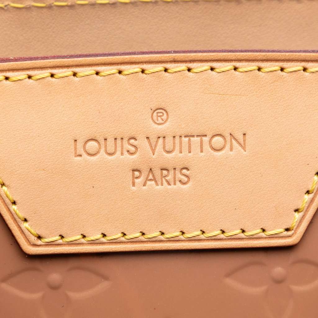 Louis Vuitton Monogram Vernis Brea MM Brown Leather Very good condition - Box View
