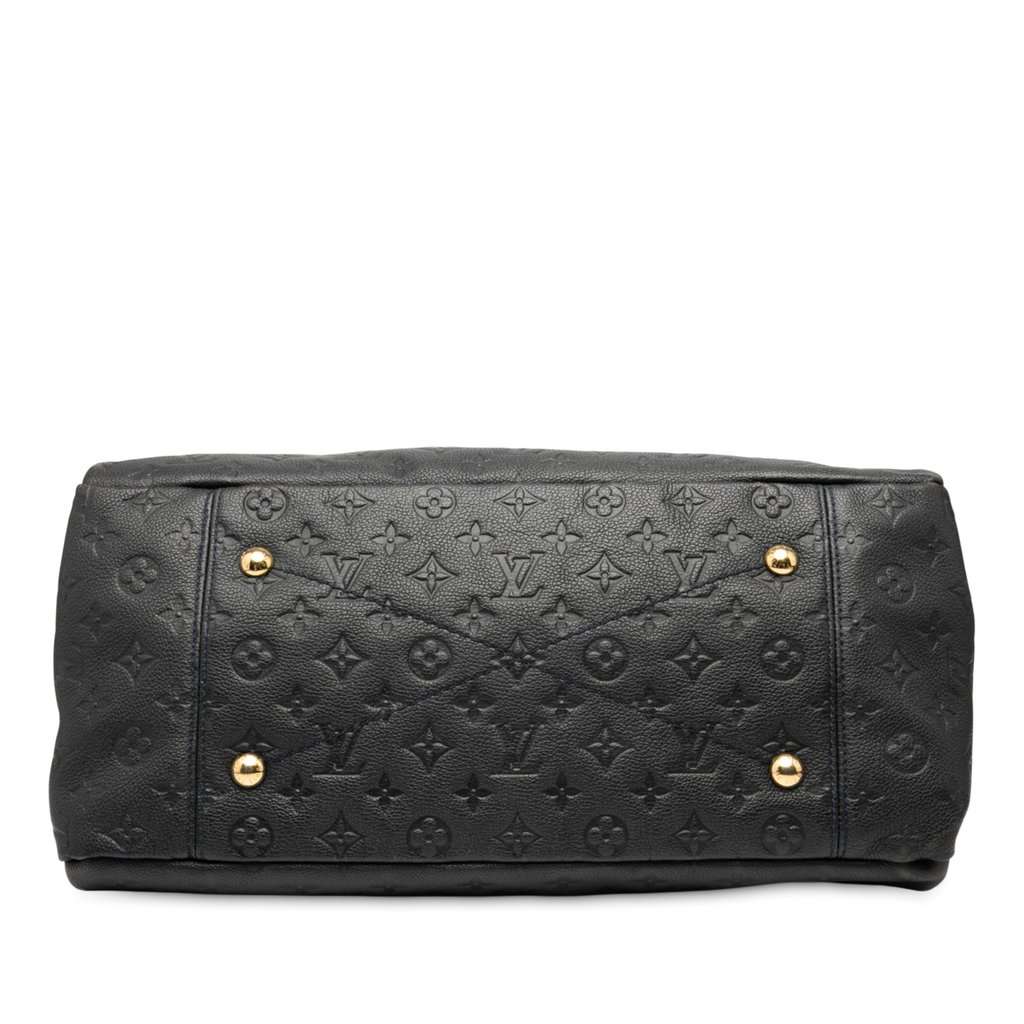 Louis Vuitton Monogram Empreinte Artsy MM Blue Leather Very good - Inside View