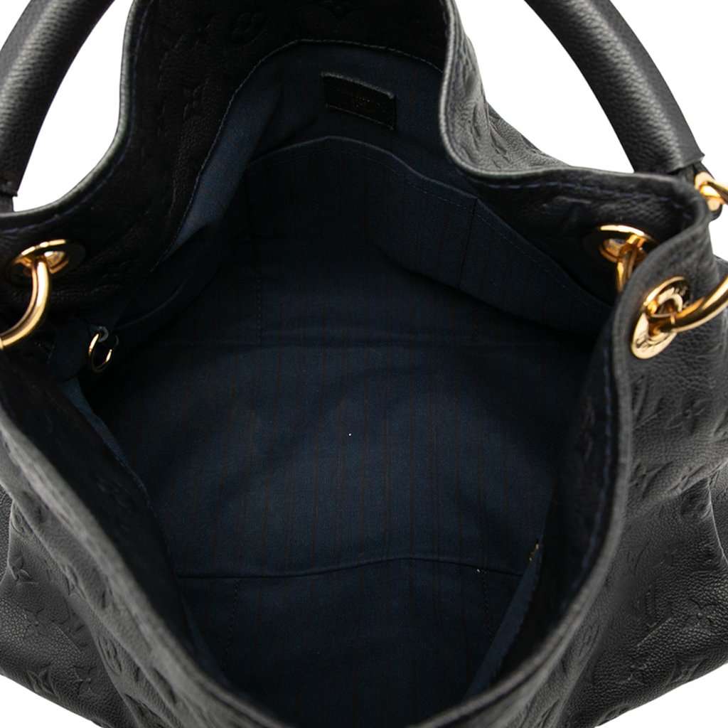 Louis Vuitton Monogram Empreinte Artsy MM Blue Leather Very good - Model View