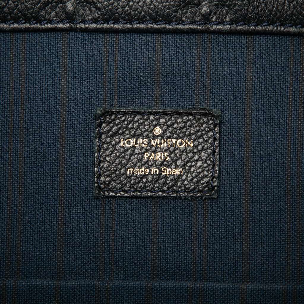 Louis Vuitton Monogram Empreinte Artsy MM Blue Leather Very good - Box View