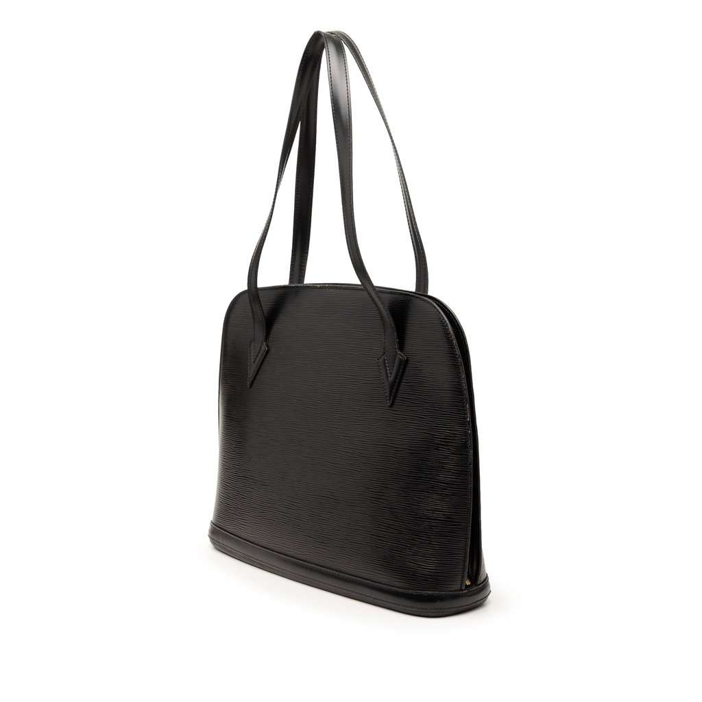 Louis Vuitton Epi Lussac Black Leather Very good - Back View