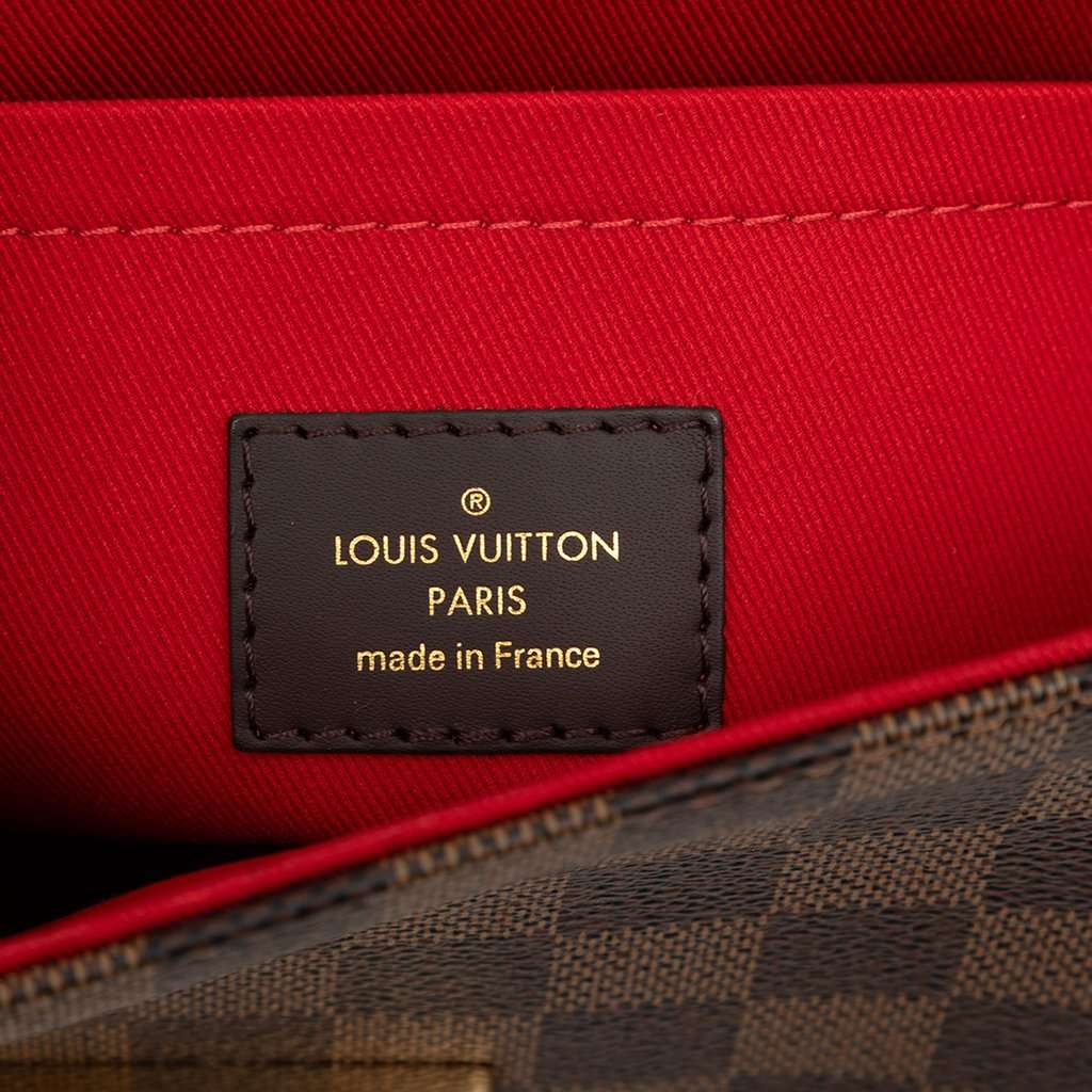 Louis Vuitton Damier Ebene Croisette Brown Very good condition - Box View